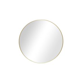 Gold Round Small Decorative Wall Mirror for Bathroom or Living Room