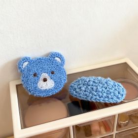 Bear Hairpin Set-Blue 3794 (Option: 6926398643794)
